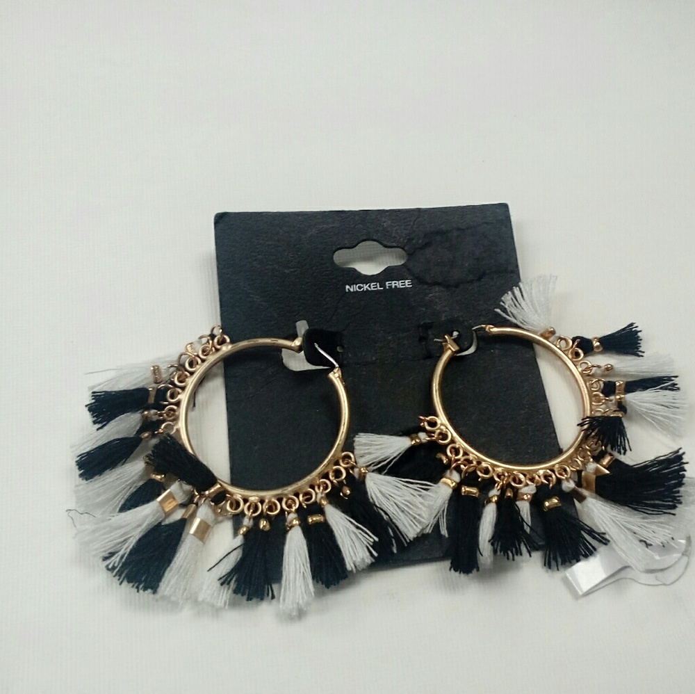 Hoop shingle earrings - Picture 1 of 1